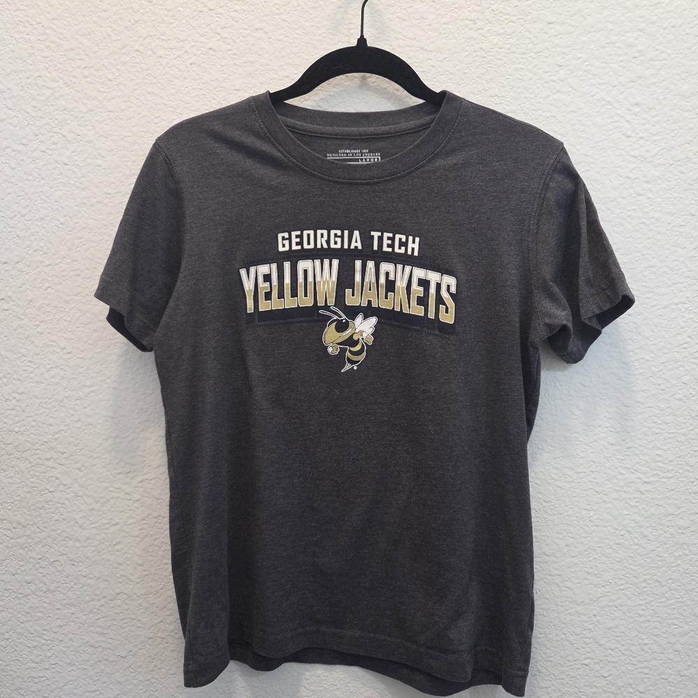 Georgia Tech Yellow Jackets Youth Sz L 14-16 short Sleeve T-shirt